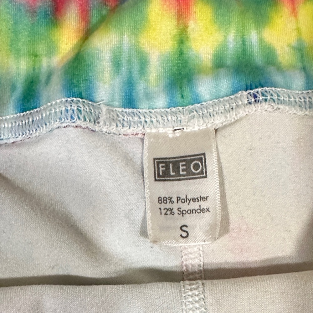 Fleo Multicolor Tie-Dye Shorts - Picture 5 of 5